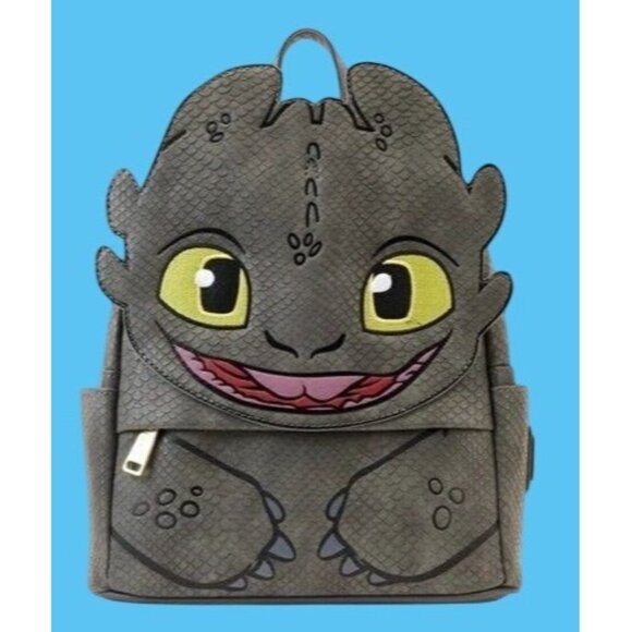 Loungefly Handbags - NWT Loungefly How To Train Your Dragon Toothless Cosplay Mini Backpack